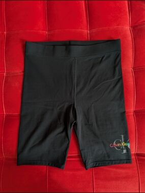 Calvin Klein Jeans Black Bike Shorts